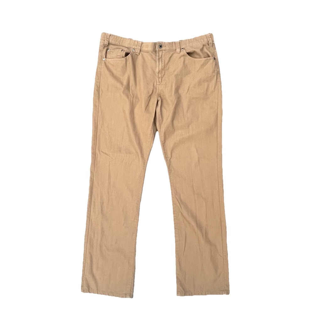 Lois Jeans Pants Mens 38x32 Tan Sierra‎ Extensible Stretch Preppy Stretch Pants